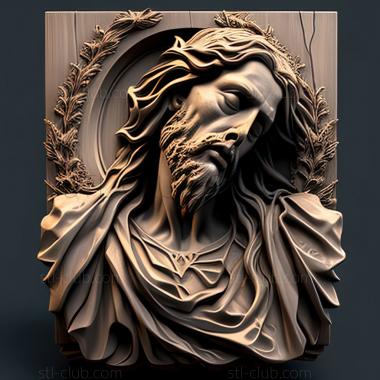 3D model st jesus (STL)